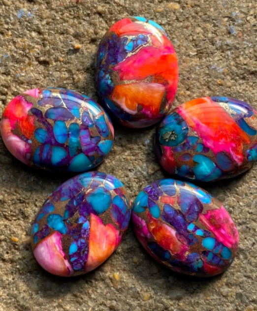 Stone Bolo | Natural Pink Oyster Turquoise