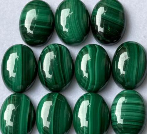 Stone Bolo | Natural Malachite Cabochon